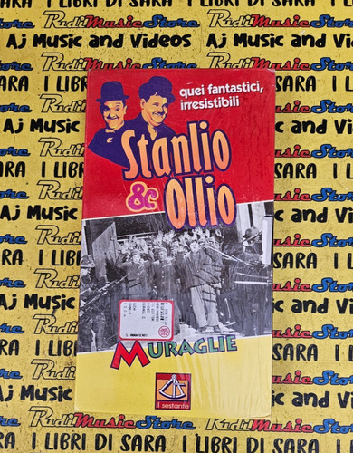 Vhs cartonata stanlio ollio - cartonata, &