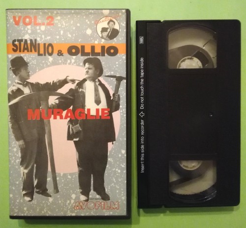 Vhs muraglie stanlio ollio - vhs, e