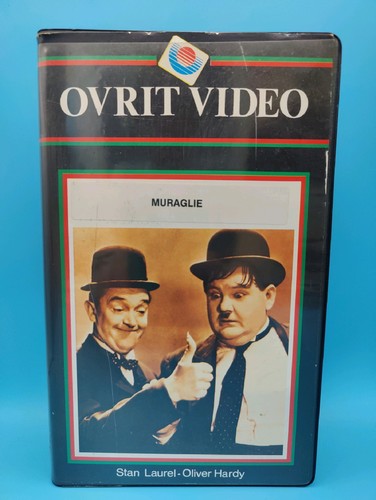 Vhs ovrit video stan laurel - vhs,