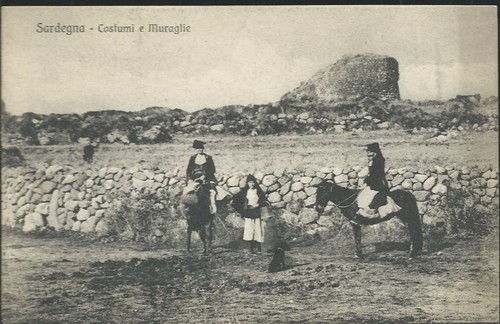 Sardegna costumi muraglie - sardegna, e