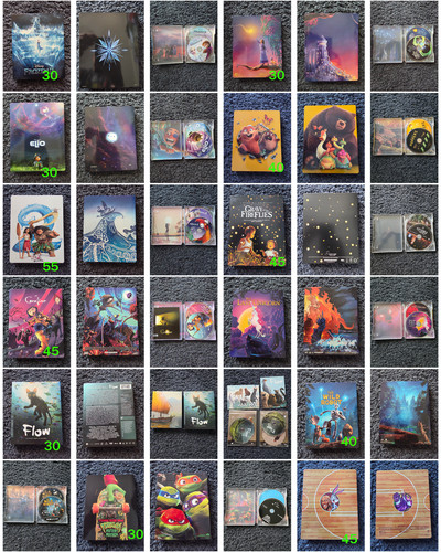Steelbook lot includes - 4k,
