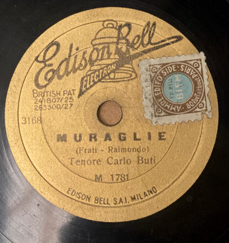 78rpm giri edison bell 1933 - 78rpm,