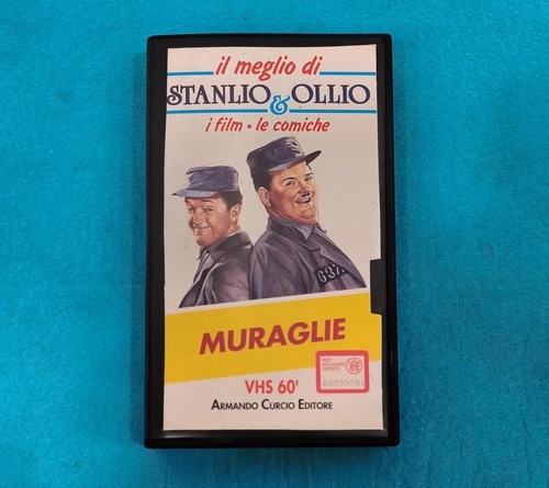 Vhs stanlio ollio muraglie - stanlio, &