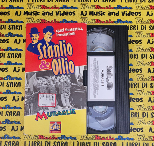 Vhs cartonata stanlio - stanlio, &